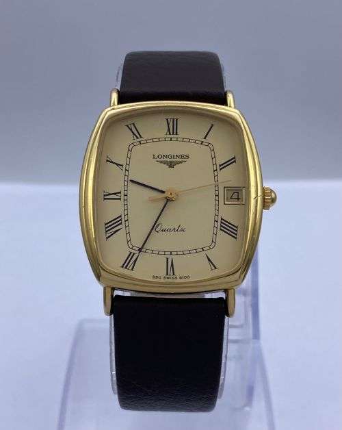 *LUXURY LONGINES 1982 GOLD MENS VINTAGE WATCH*SEE DETAILS!
