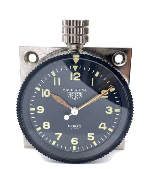 ***LUXURY HEUER MASTER-TIME DASH CLOCK - 8 DAYS!!!*** HIGHLY COLLECTIBLE!