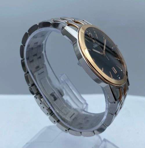 ***MICHEL HERBELIN AMBASSADE TWO-TONE MENS WATCH* R1 BIDS!**