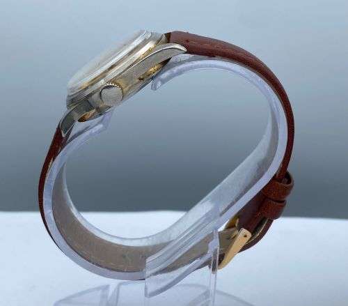 ROTTERY 17 JEWELLED SWISS GOLD WATCH R1 BIDS!
