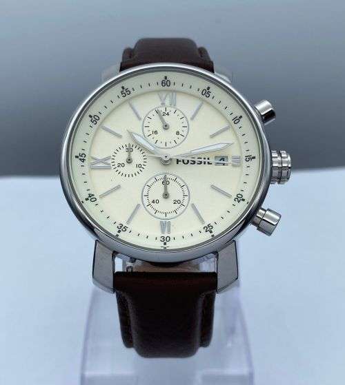 ***NEW FOSSIL NEUTRA CHRONOGRAPH PILOTS WATCH*** R1 BIDS!