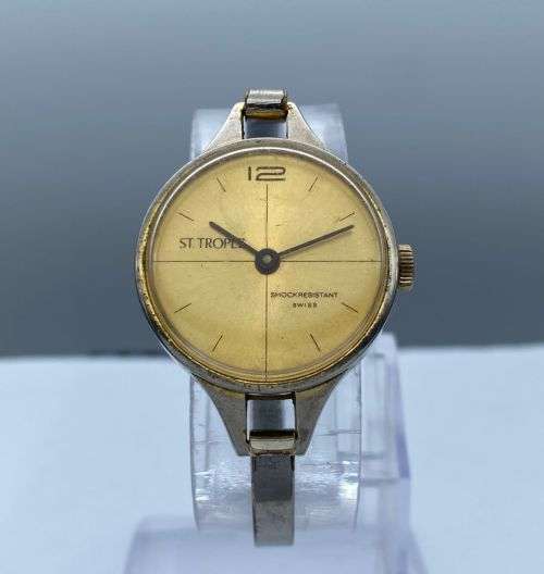 ***ST TROPEZ SWISS LADIES VINTAGE DRESS WATCH*** R1 BIDS