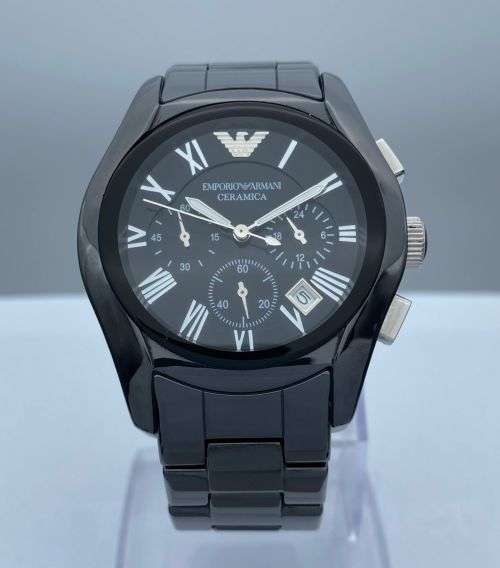 ***LUXURY EMPORIO ARMANI CERAMICA CHRONOGRAPH*** R1 BIDS!