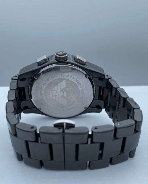 ***LUXURY EMPORIO ARMANI CERAMICA CHRONOGRAPH*** R1 BIDS!
