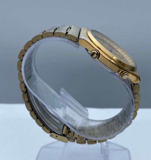 ***BRILLIANT SEIKO GOLD ALARM CHRONOGRAPH MENS WATCH*** R1 BIDS!