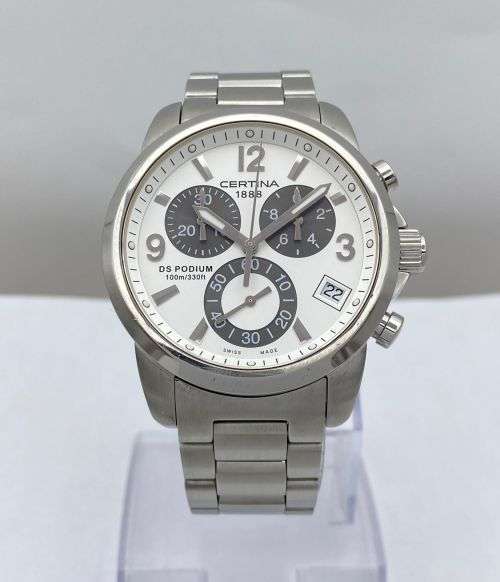 ***CERTINA 1888 DS PODIUM CHRONOGRAPH MENS WATCH***R1 BIDS!