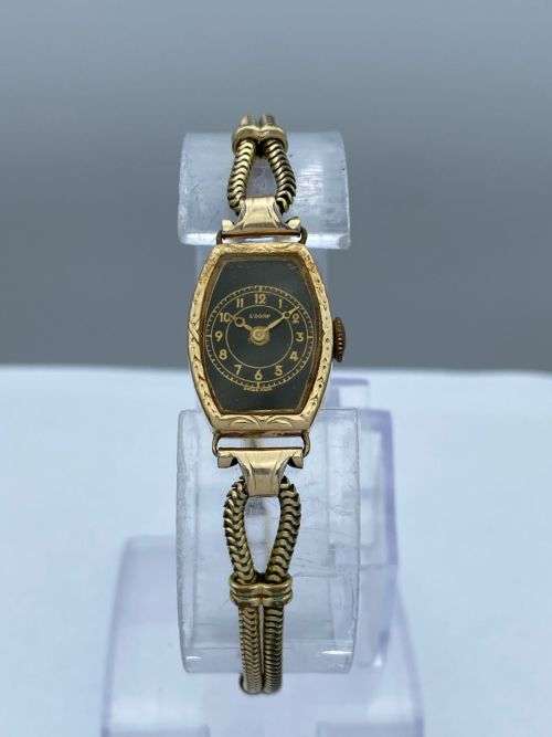 ***14K GOLD L'DORF SWISS LADIES DRESS WATCH*** SEE DESCRIPTION!