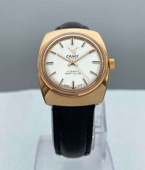 RETAIL:R8000 - NEW CAMY SWISS GENEVA SEA CLUB 17 JEWELS!