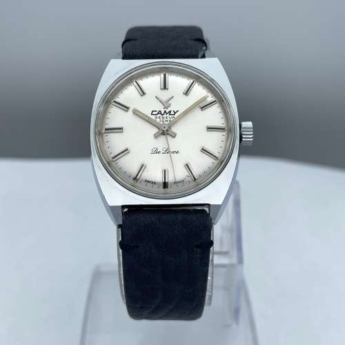RETAIL:R8000 - BEAUTIFUL CAMY DE LUXE SWISS DRESS WATCH (NEW VINTAGE)