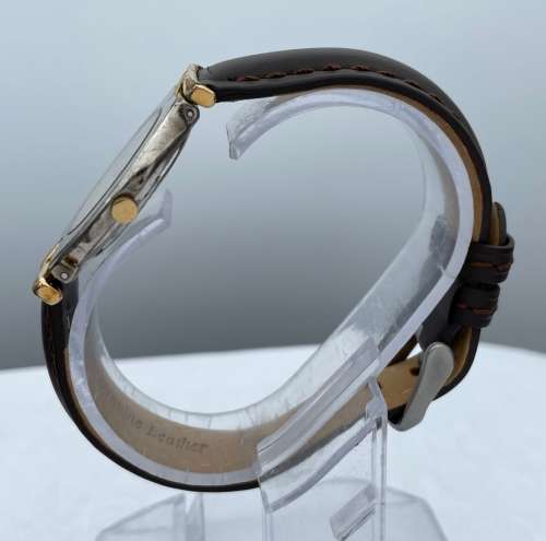 STUNNING PIERRE CARDIN QUARZ GOLD LADIES DRESS WATCH!