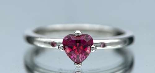 LUXURY PANDORA `YOU & ME` LOVE SOLITAIRE RING!