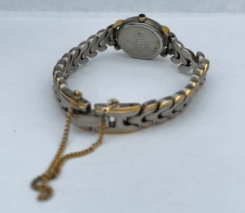 RETAIL:6000 - BEAUTIFUL ORIENT CHANDOR TWO-TONE LADIES DRESS WATCH