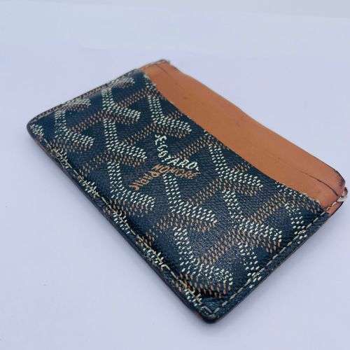 LUXURY GOYARD DESIGNER MENS CARDHOLDER WALLET