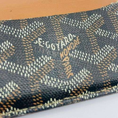 LUXURY GOYARD DESIGNER MENS CARDHOLDER WALLET