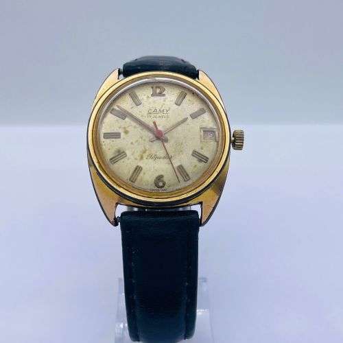 RETAIL:R8000 - COLLECTORS CAMY POPULAR 17 JEWELS DRESS WATCH!