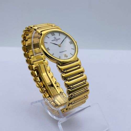 LUXURY MICHEL HERBELIN PARIS GOLD LADIES DRESS WATCH