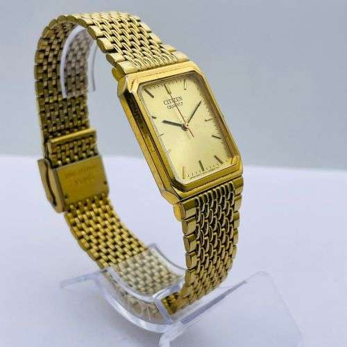 STUNNING CITIZEN GOLD LADIES DRESS WATCH