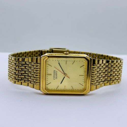 STUNNING CITIZEN GOLD LADIES DRESS WATCH
