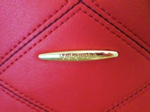 Valojusha PU Leather Tote Handbag in Ruby Red