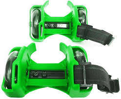 Flashing Roller Skates - Whirlwind Pulley (Only Green Colour left)