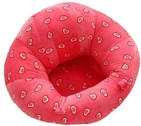 Baby Support Seat Cushion - Pink Hearts