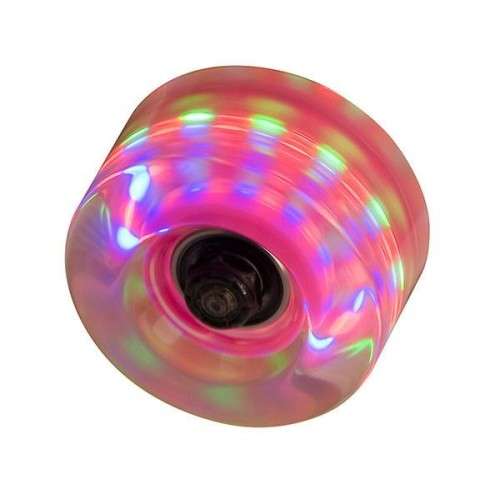 Flashing Roller Skates - Whirlwind Pulley - PINK