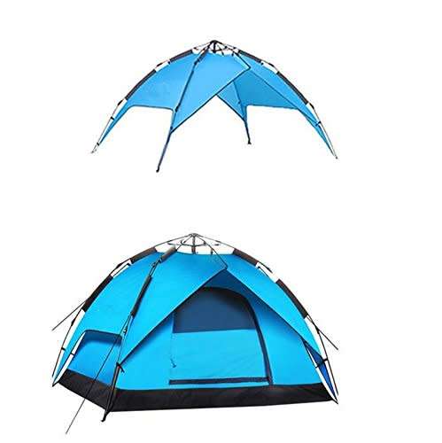 Camping tent 3-4 people, Automatic tent, Rainproof/Windproof tent