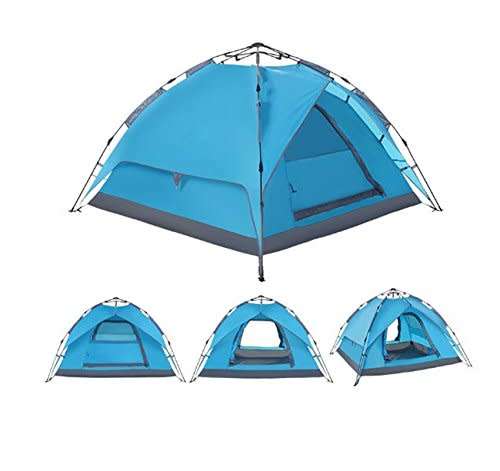 Camping tent 3-4 people, Automatic tent, Rainproof/Windproof tent