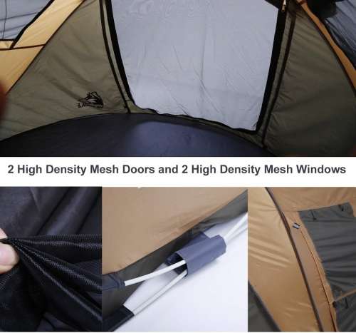Hewolf 2-3 person 2 second instant Tent