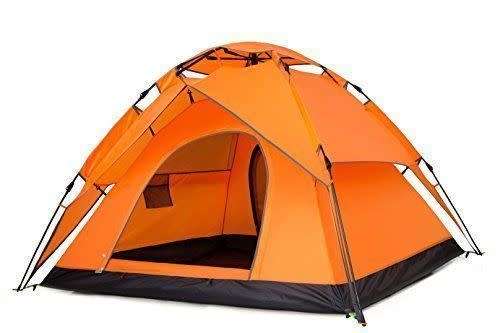 Camping tent 3-4 people, Automatic tent, Rainproof/Windproof tent