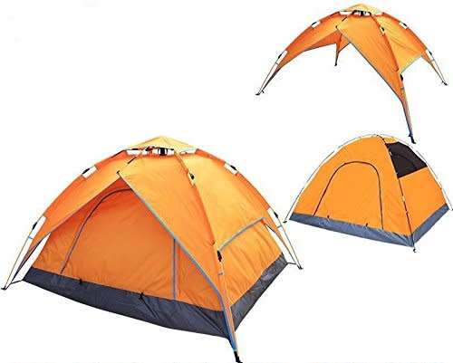 Camping tent 3-4 people, Automatic tent, Rainproof/Windproof tent
