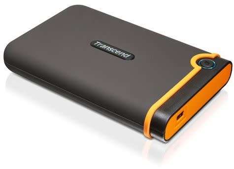 Transcend 1TB Rugged USB3.0 Hard Drive 2.5" - mixed colours