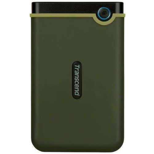 Transcend StoreJet 25M3 2TB 2.5-inch USB 3.1 Rugged External Hard Drive - Military Green