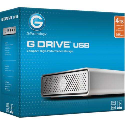 G-Technology 3TB G-DRIVE USB G1 USB 3.0 Hard Drive