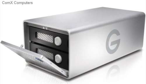 G-Technology G-Raid Removable 8 TB External multi-drive USB 3.2 1st Gen (USB 3.0), Thunderbolt 2 Sil