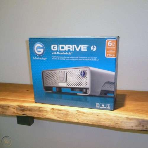 G-Technology 6TB G-DRIVE with  Usb3 and Thunderbolt