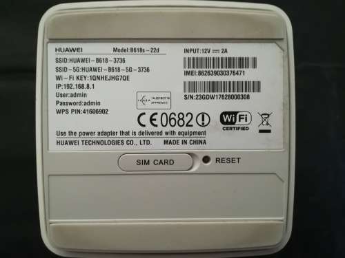 Huawei 4G Router B618s-22d