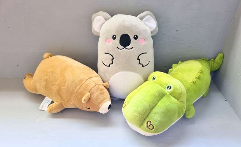 Cute plush animal collection