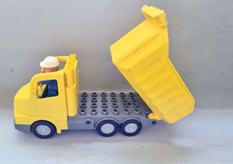 Lego Duplo Yellow Dump Truck
