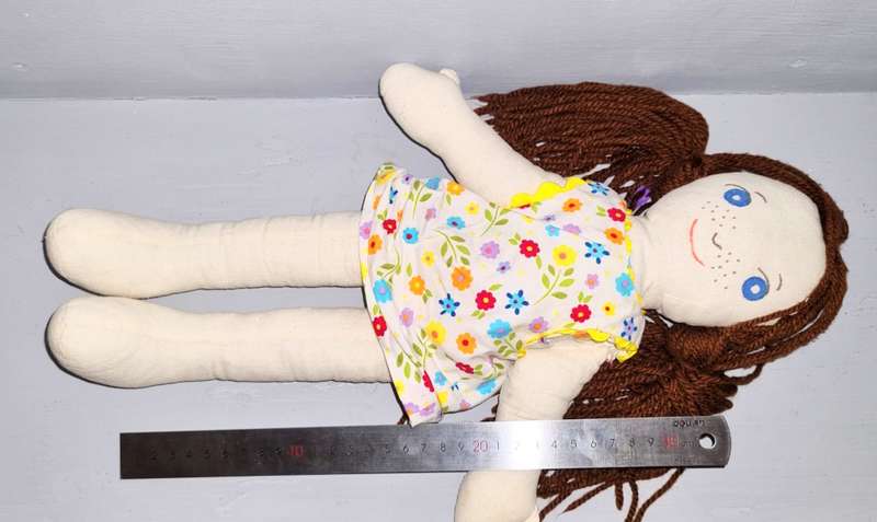Three rag dolls