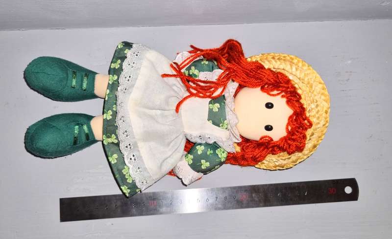 Three rag dolls