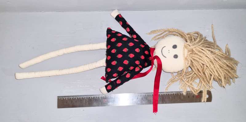 Three rag dolls