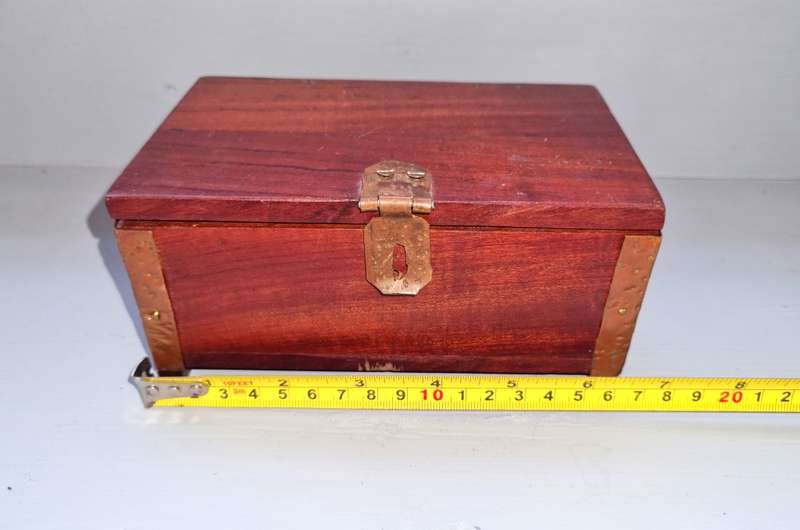 Vintage small wooden box