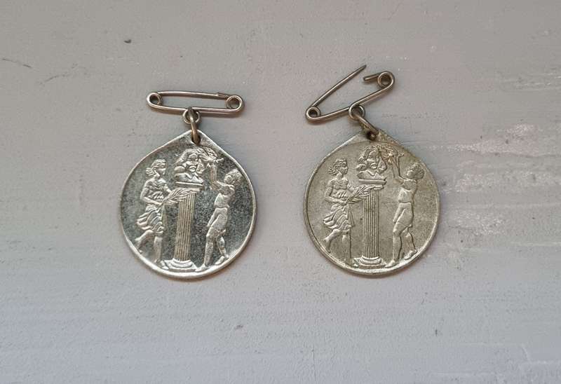 Two Medallions: Jan van Riebeeck Tricentenary