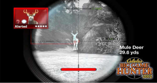 Cabela's Big Game Hunter 2012 with TOP SHOT ELITE Nintendo Wii