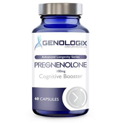 Genologix - Pregnenolone - 100mg - 60 Capsules (SA STOCK)