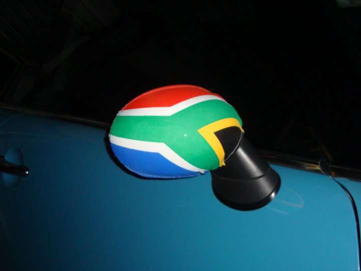 CAR SIDE-MIRROR FLAG/COVER