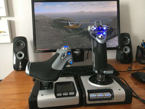 Logitech G Saitek X52 Flight System for PC