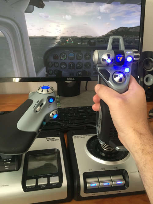 Logitech G Saitek X52 Flight System for PC