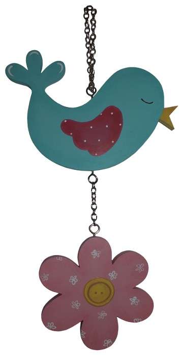 2 Piece L'il Bird Wall Hanging